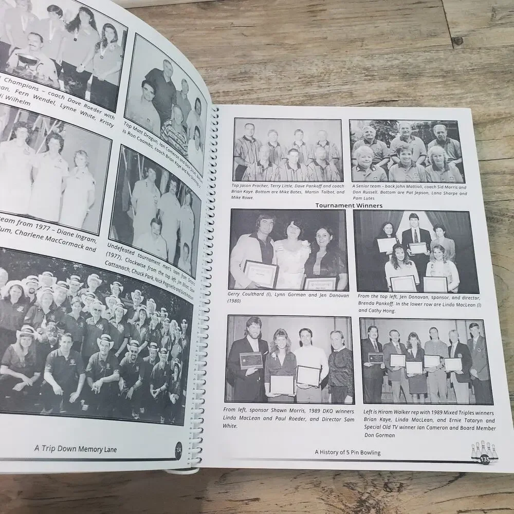 A Trip Down Memory Lane : A History Of 5 Pin Bowling Walter Heeney 2024 Spiral B